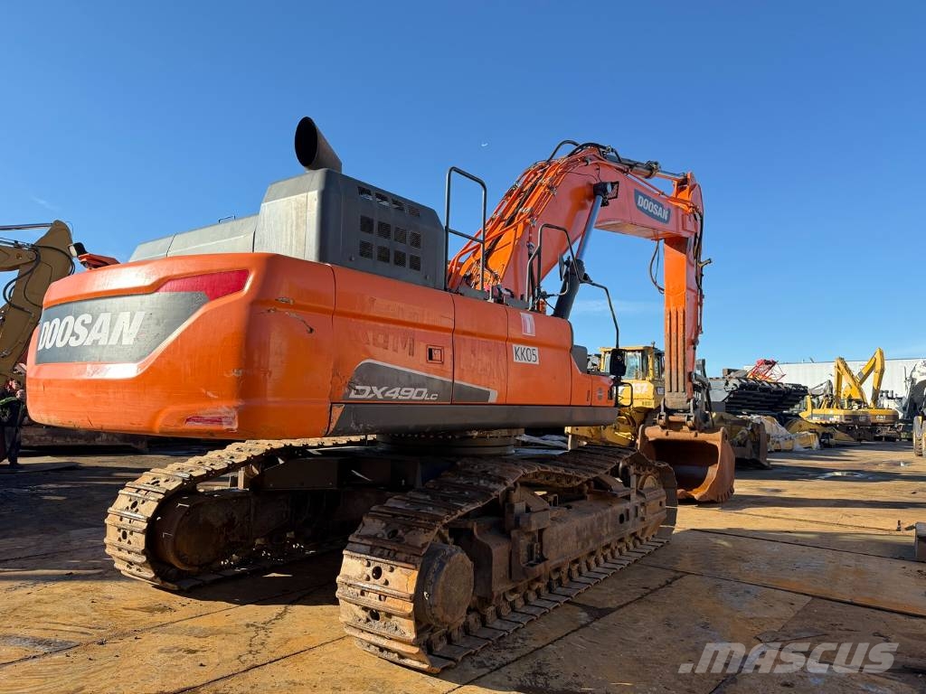Doosan DX 490 LC-5 Bagri goseničarji