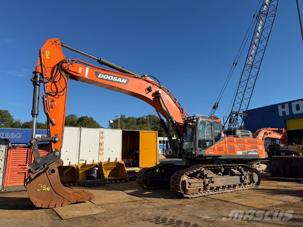 Doosan DX 490 LC-5 Bagri goseničarji
