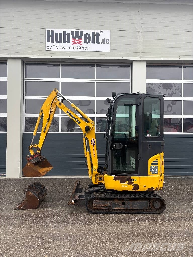 Komatsu PC 16 R-3HS Minibagger 1770kg Miniexcavadoras