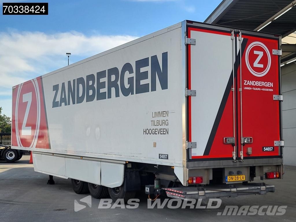 Heiwo HZO 39 3 axles Tailgate 250x260cm Semirremolques isotermos/frigoríficos