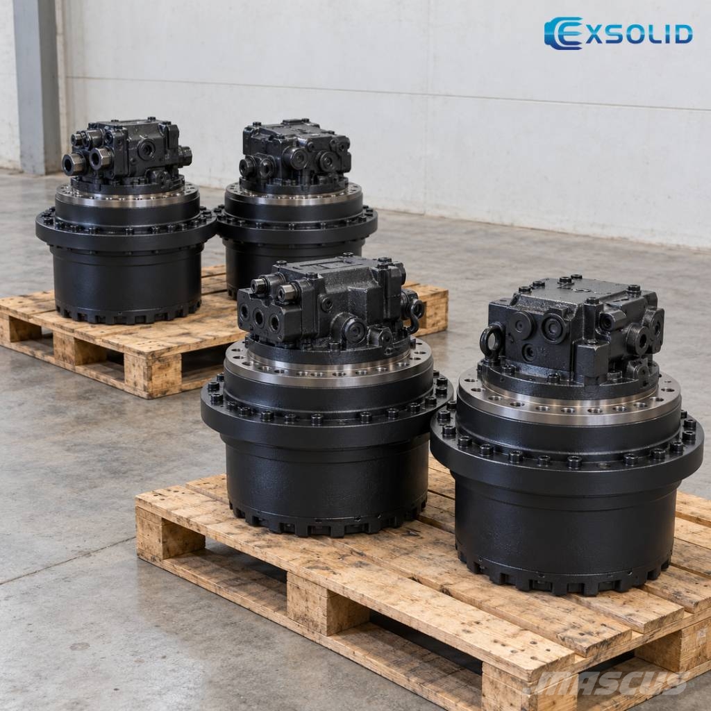 Terex Final Drives for machinery 1 to 30 metric tons Važiuoklė ir suspensija