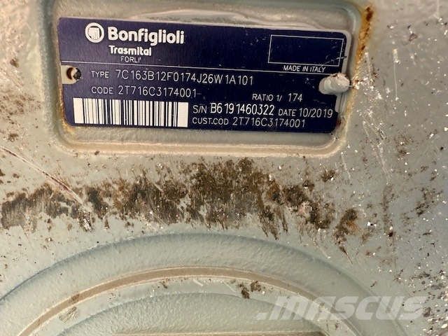 Bonfiglioli 716 C Industrial Equipment Manuals Gearbox Transmisión
