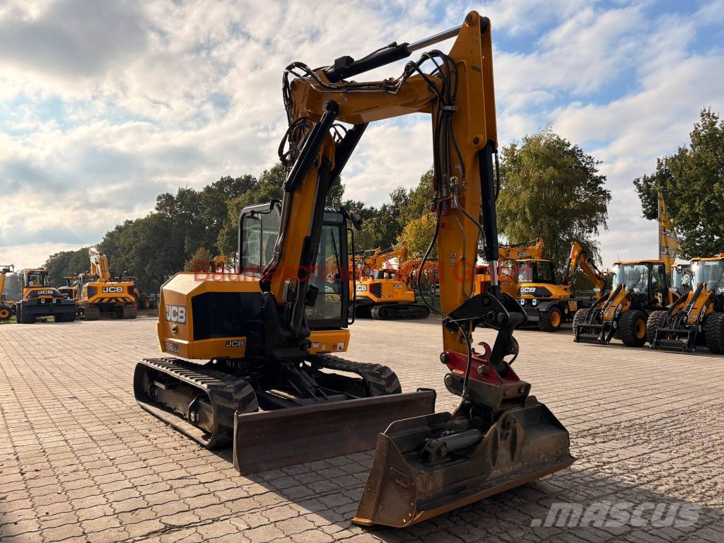 JCB 86C-2 TAB gebraucht BJ 2021 1.630 h Vidēja lieluma ekskavatori 7 t - 12 t