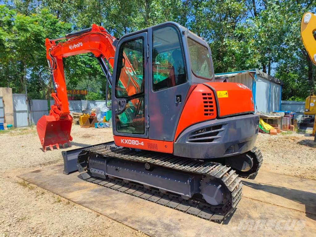 Kubota KX 080-4 حفارات صغيرة أقل من 7 طن (حفارات صغيرة)