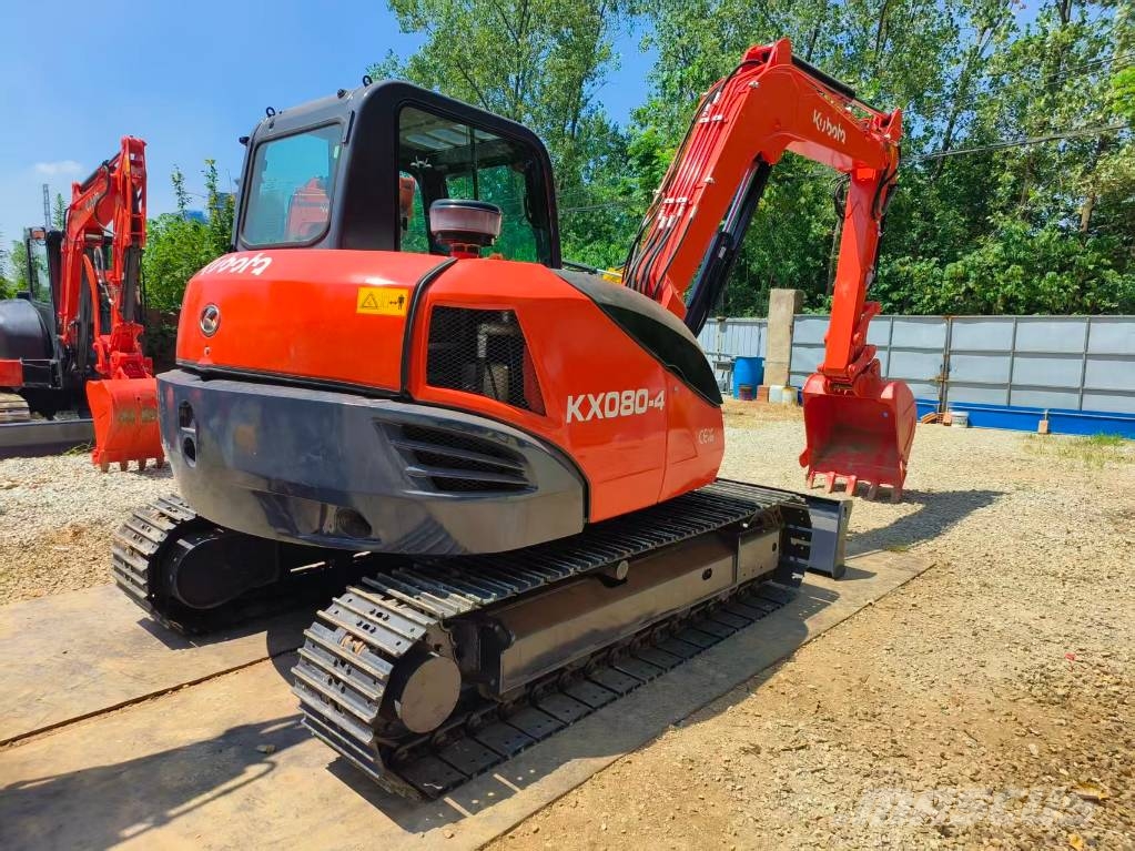 Kubota KX 080-4 حفارات صغيرة أقل من 7 طن (حفارات صغيرة)