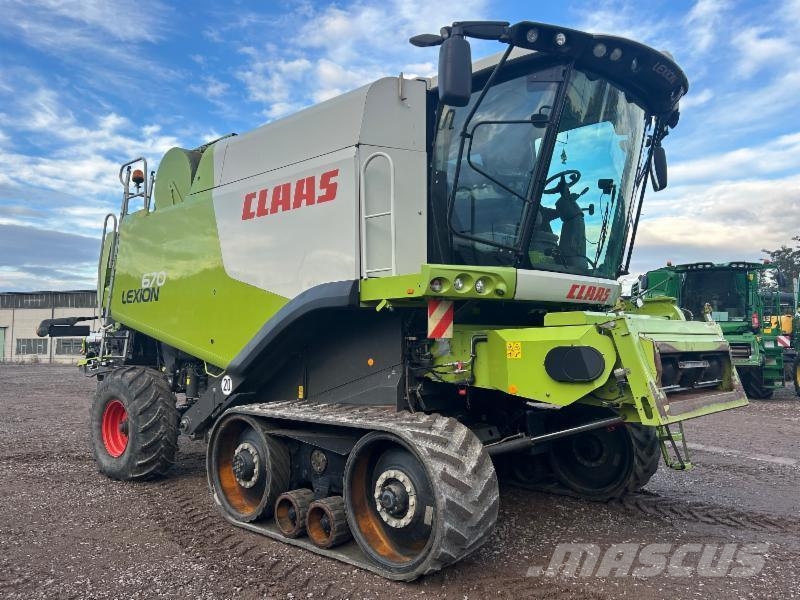 CLAAS LEXION 670 TERRA TRAC Combine de secerat