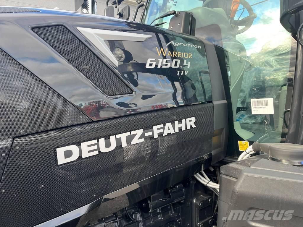 Deutz-Fahr 6150.4 TTV Warrior Black/Frontlyft/Pto/50 Km/h Traktori