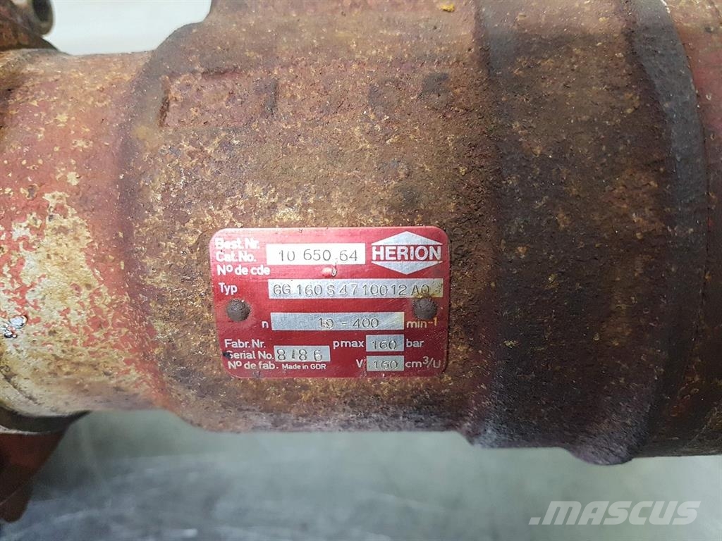Jahns-Regulatoren 303 M2-Reductor/Gearbox/Getriebe Hydraulics
