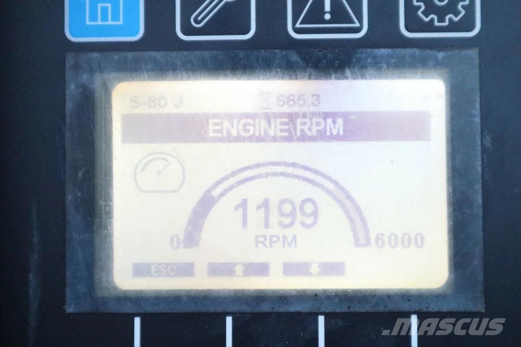 Genie S-80 J | 26.5 METER | 300 KG | LOW HOURS Bomlifte med knækarm