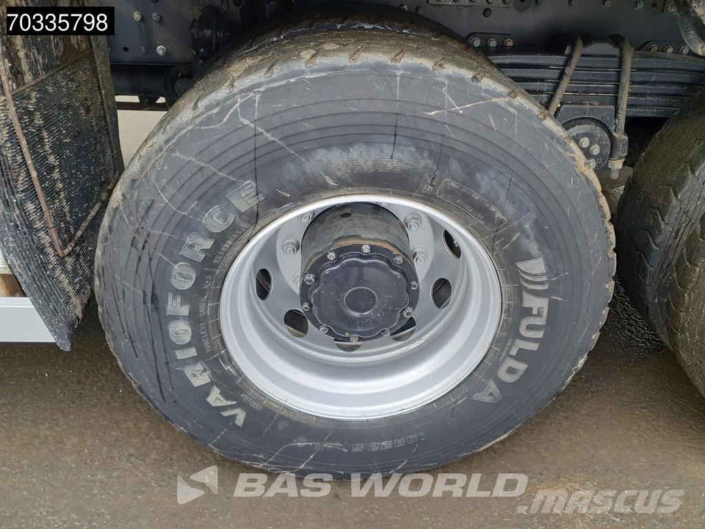 MAN TGS 41.480 8X4 15m3 tipper steel suspension Big-Ax Kipper