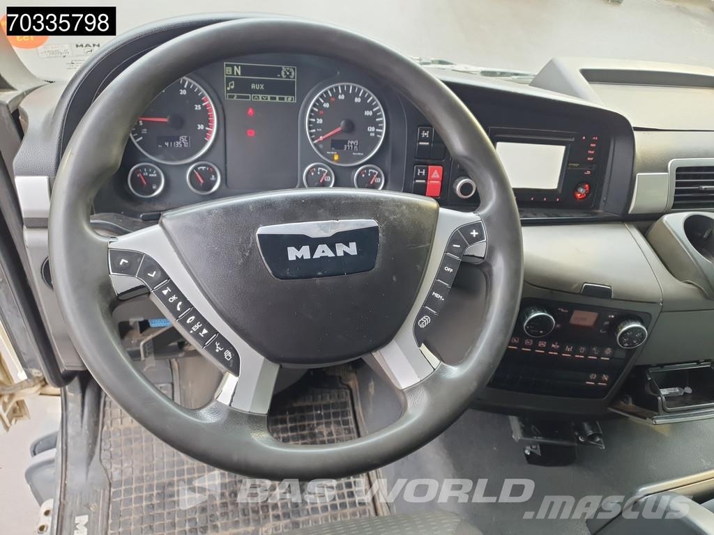 MAN TGS 41.480 8X4 15m3 tipper steel suspension Big-Ax Camion ribaltabili
