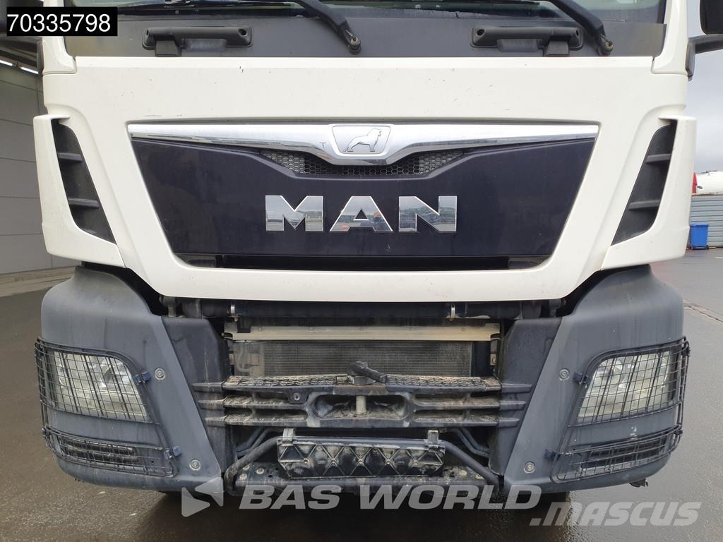 MAN TGS 41.480 8X4 15m3 tipper steel suspension Big-Ax Camion ribaltabili