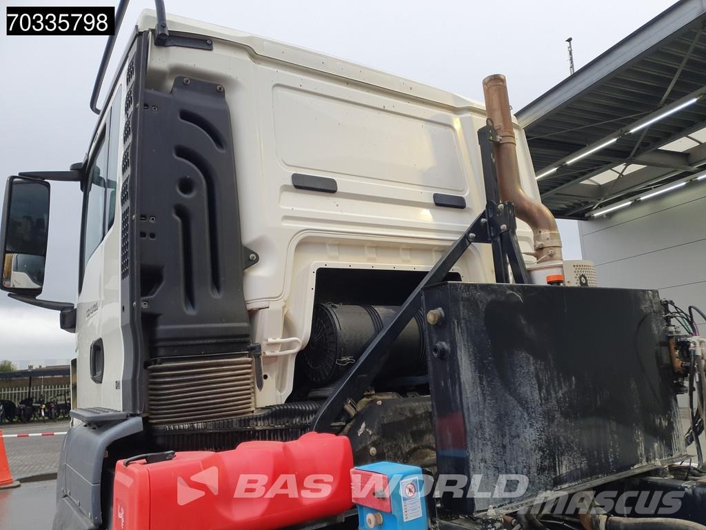 MAN TGS 41.480 8X4 15m3 tipper steel suspension Big-Ax Camion ribaltabili