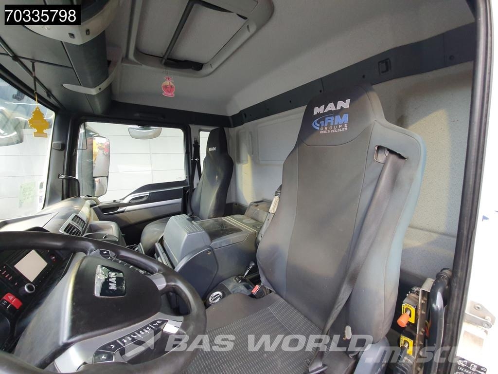 MAN TGS 41.480 8X4 15m3 tipper steel suspension Big-Ax Camion ribaltabili