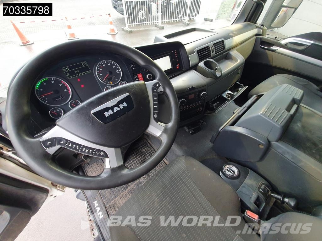MAN TGS 41.480 8X4 15m3 tipper steel suspension Big-Ax Kipper