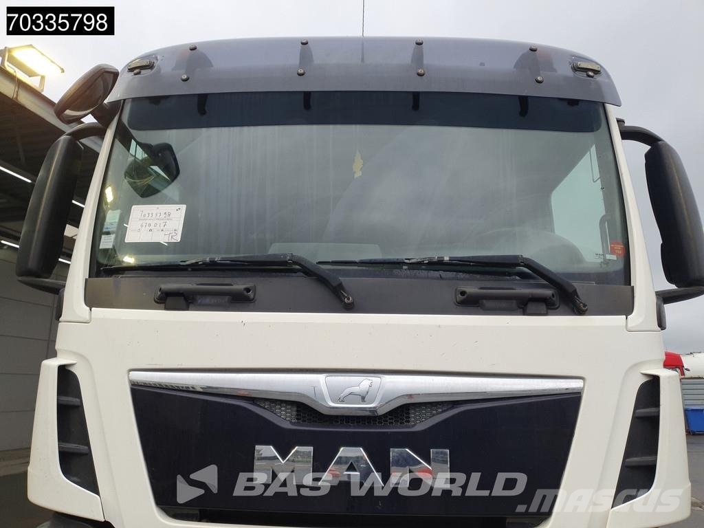 MAN TGS 41.480 8X4 15m3 tipper steel suspension Big-Ax Kipper