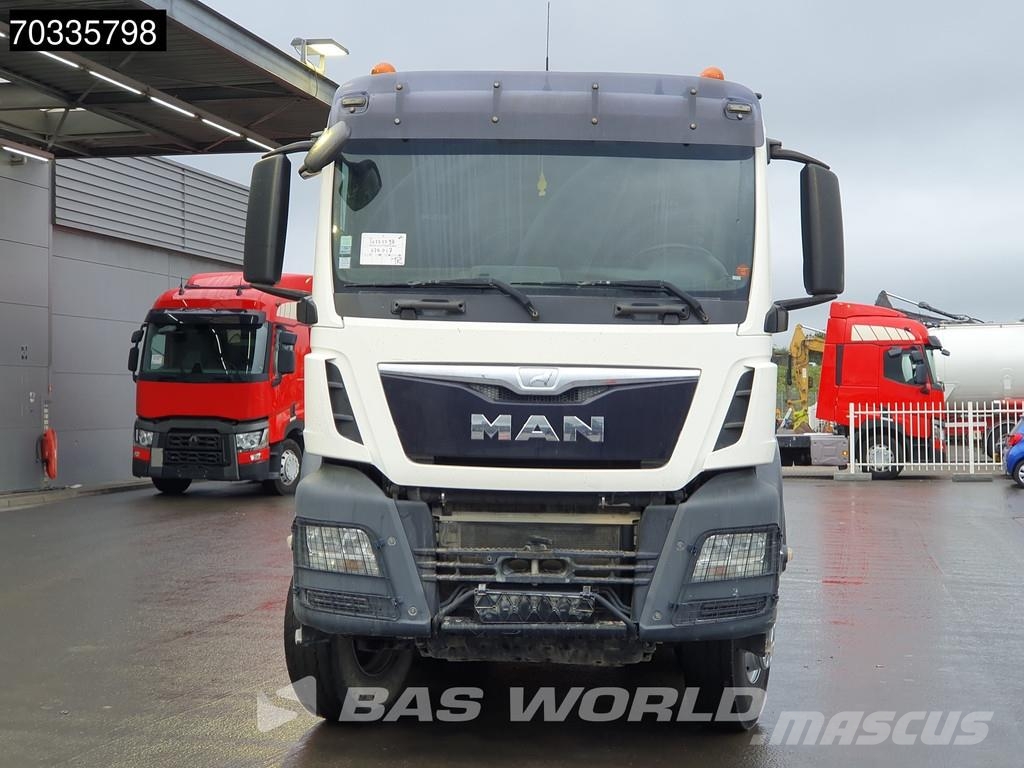 MAN TGS 41.480 8X4 15m3 tipper steel suspension Big-Ax Kipper