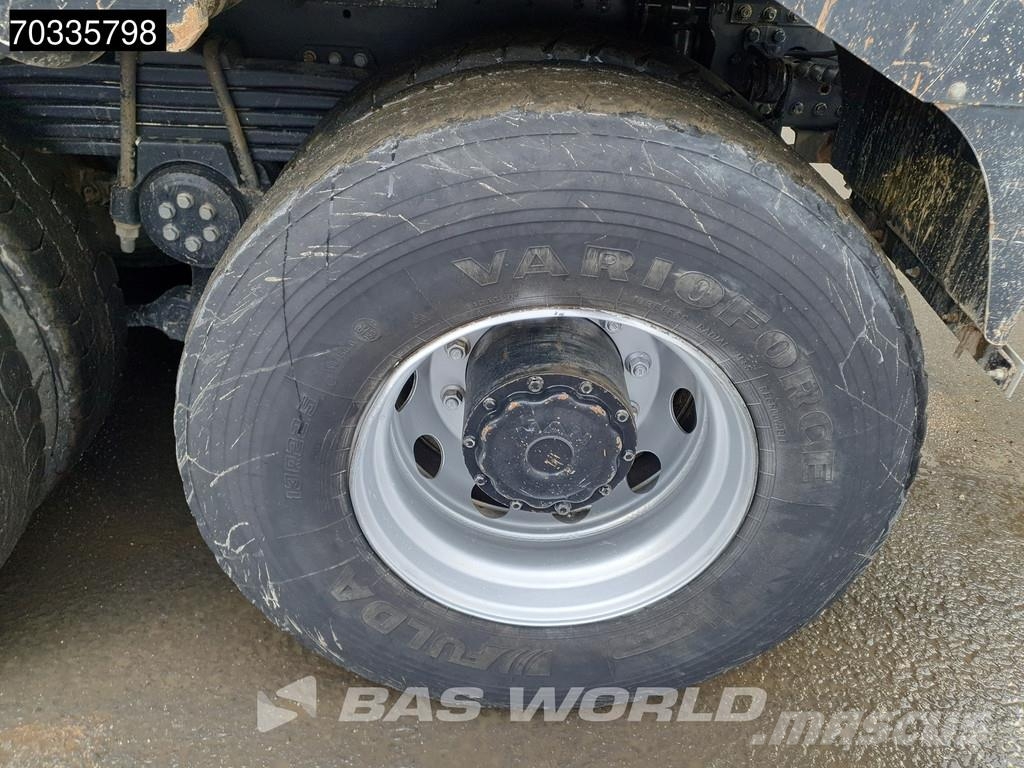 MAN TGS 41.480 8X4 15m3 tipper steel suspension Big-Ax Kipper