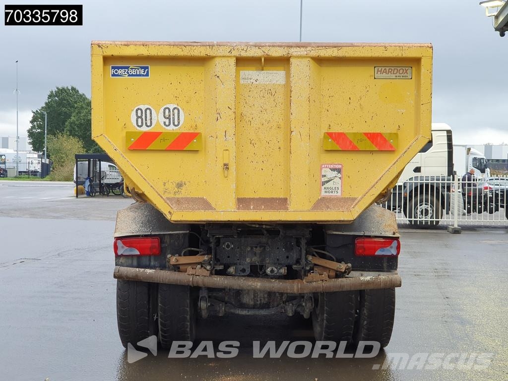 MAN TGS 41.480 8X4 15m3 tipper steel suspension Big-Ax Kipper