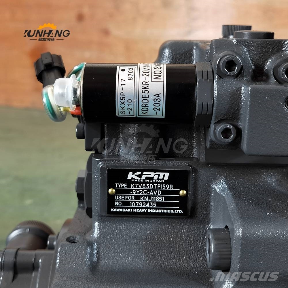 Sumitomo SH130 SH135 Hydraulic Pump K7V63DTP KNJ11851 Hydraulics