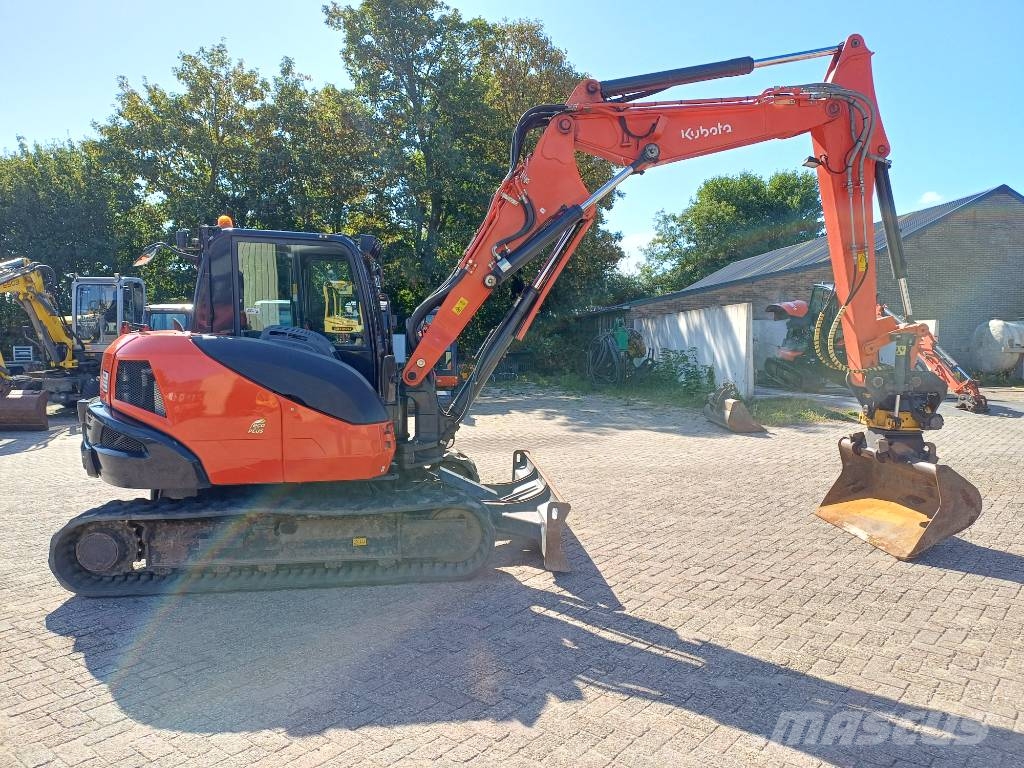 Kubota KX080-4 alpha 2 Midigraafmachines 7t - 12t