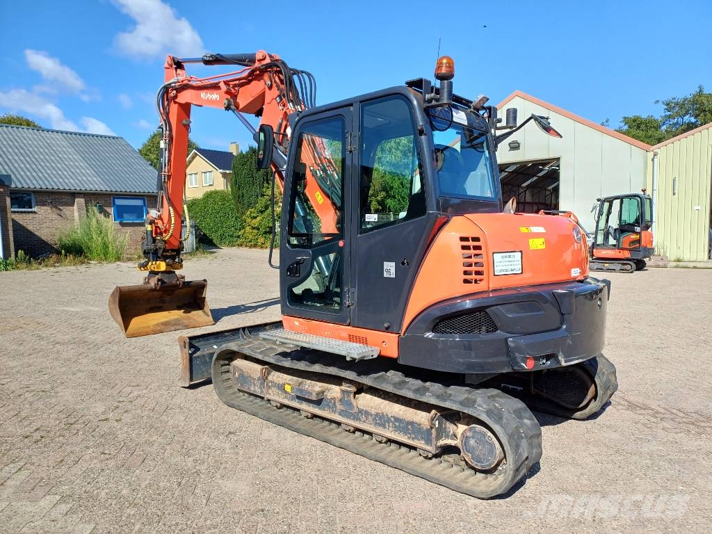Kubota KX080-4 alpha 2 Midigraafmachines 7t - 12t