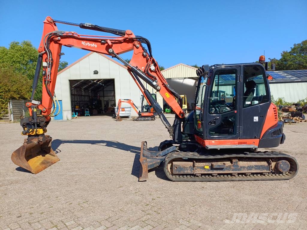 Kubota KX080-4 alpha 2 Midigraafmachines 7t - 12t