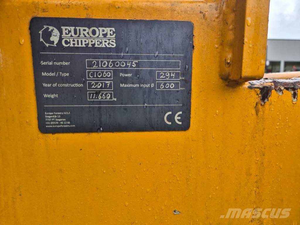 Europe Recycling Europe C 1060 Track Holzhäcksler