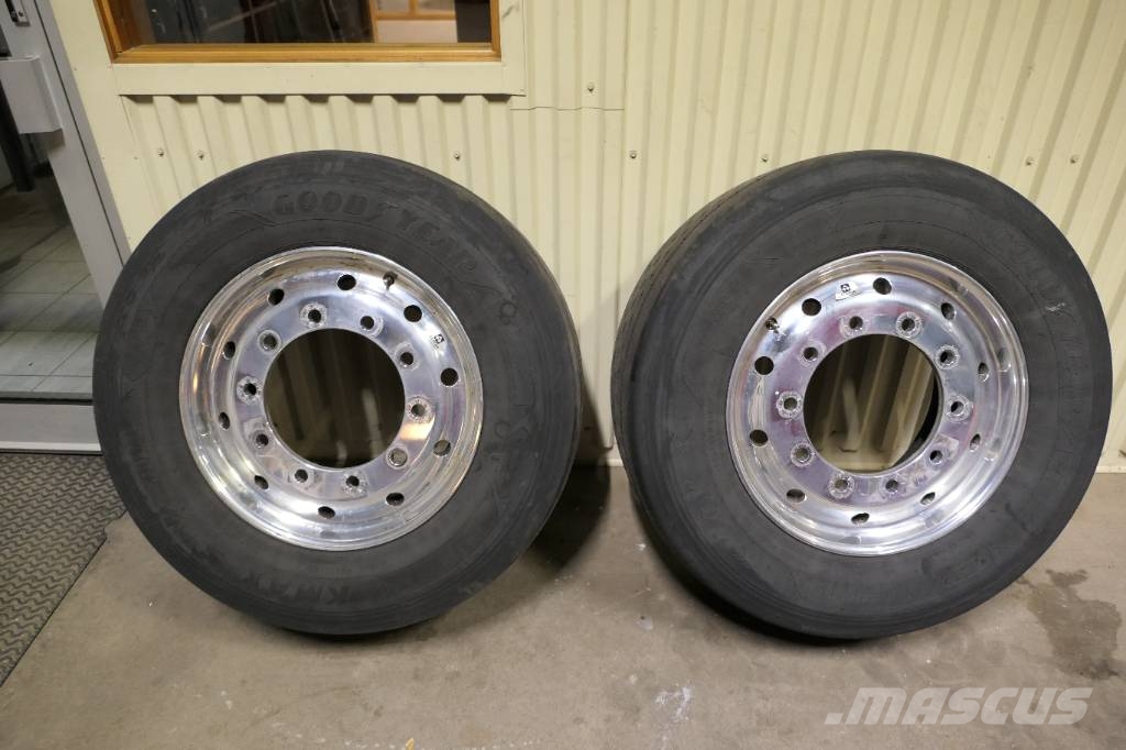 Alcoa Dura Bright Goodyear 385/55R22,5 Gume, kotači i naplatci