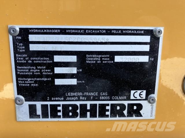 Liebherr R 926 Litronic Excavadoras de cadenas