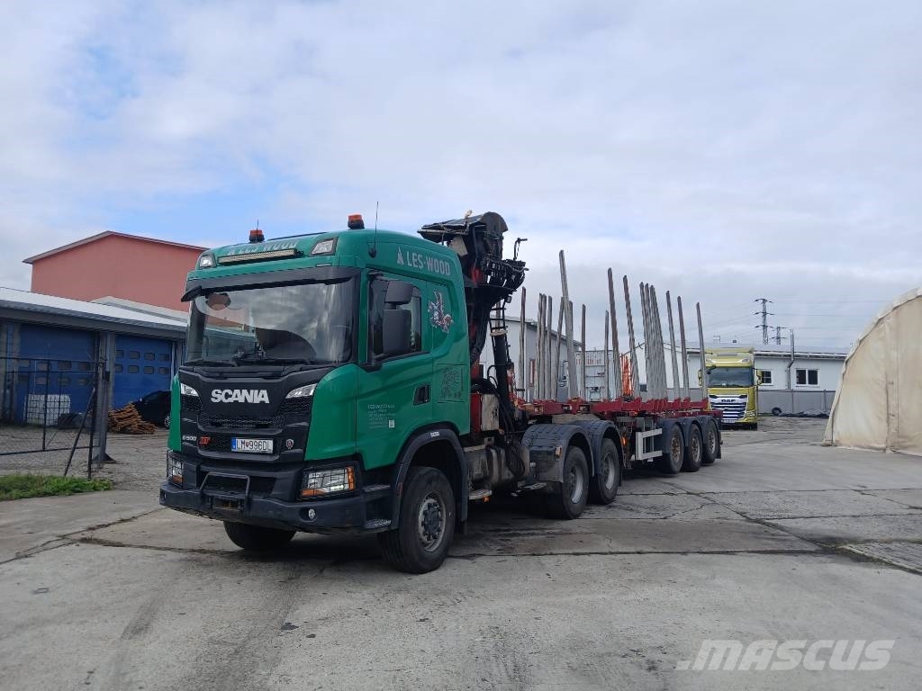 Scania G 500 XT Transporte de madera