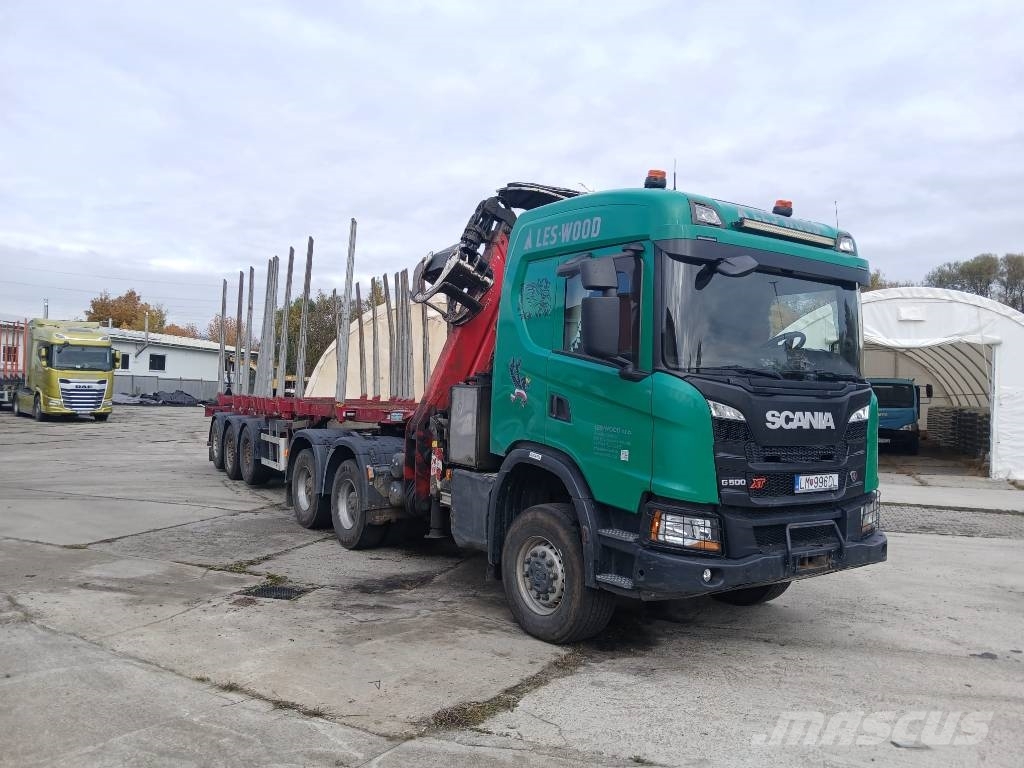 Scania G 500 XT Transporte de madera