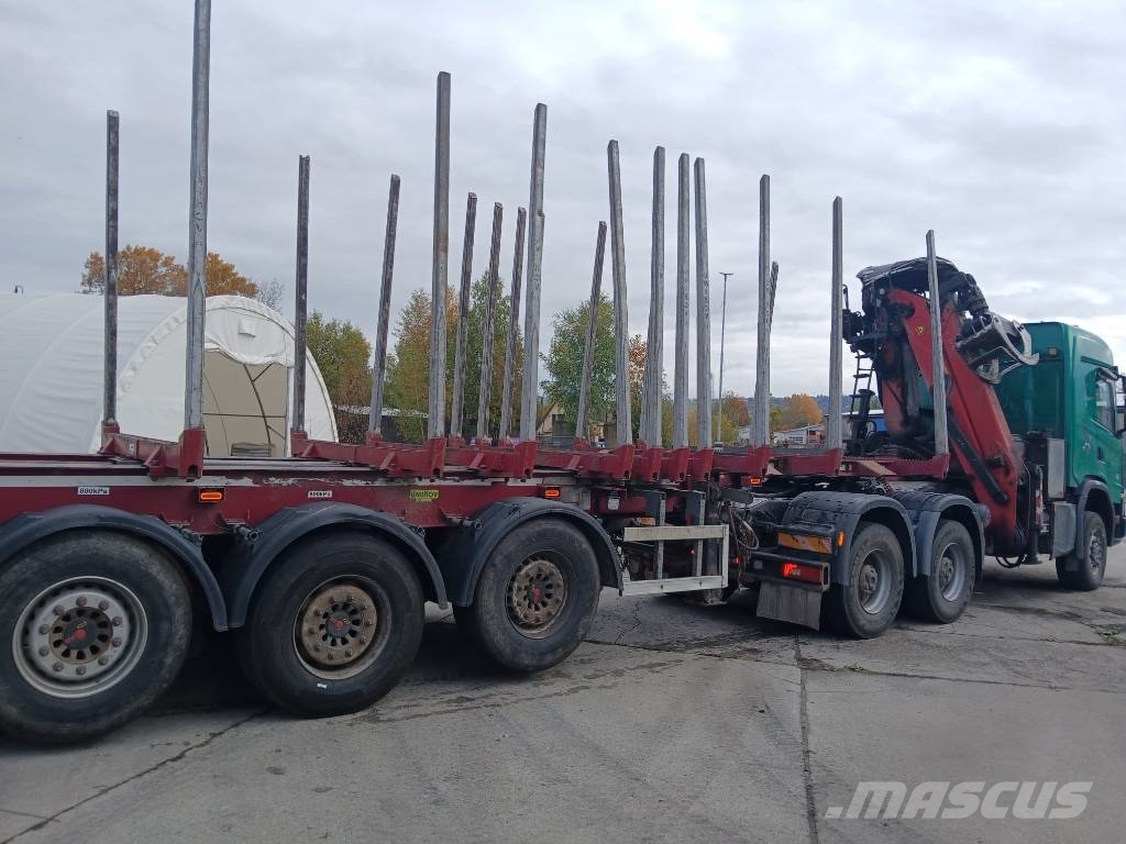 Scania G 500 XT Transporte de madera