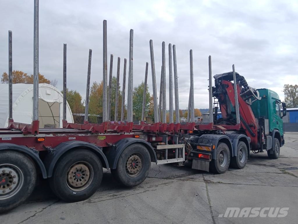 Scania G 500 XT Transporte de madera
