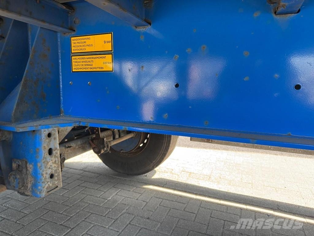 Groenewegen DRO 14-27 Semirremolques con carrocería de caja