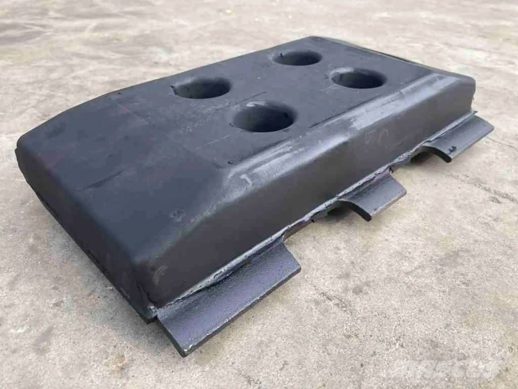 Demag Rubber Asphalt Pads Bånd, kæder og understel