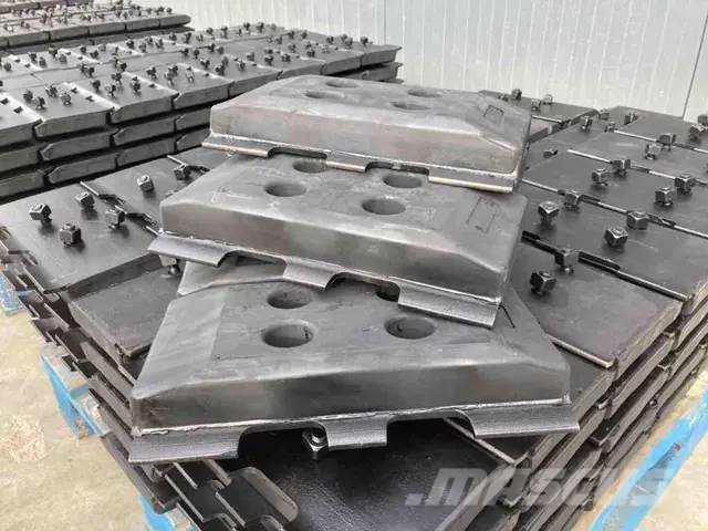 Demag Rubber Asphalt Pads Bånd, kæder og understel