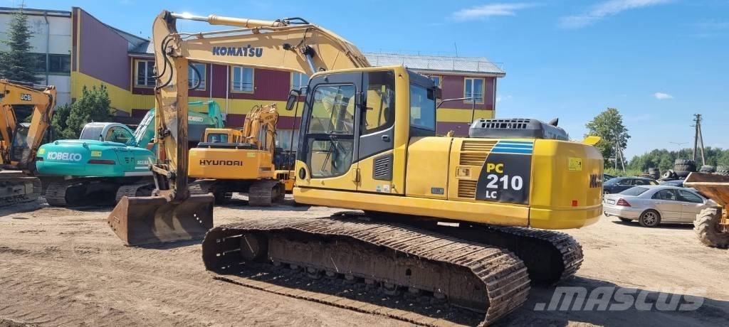 Komatsu PC 210-8 Bog Master Vikšriniai ekskavatoriai