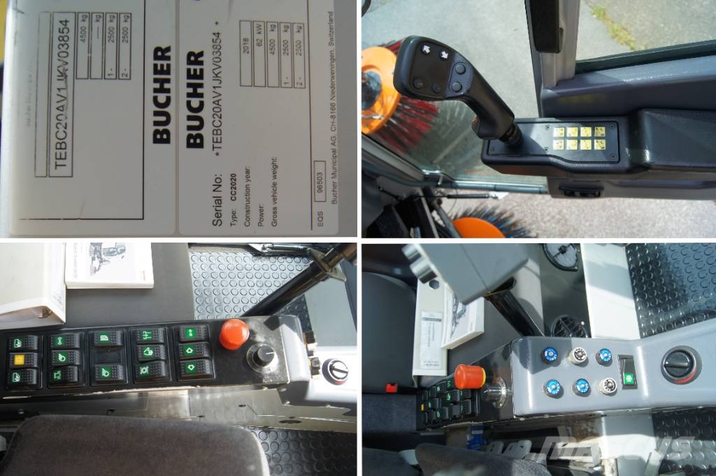 Bucher CityCat 2020 / Euro6 / L + R Kehrmaschine Utcaseprő teherautók