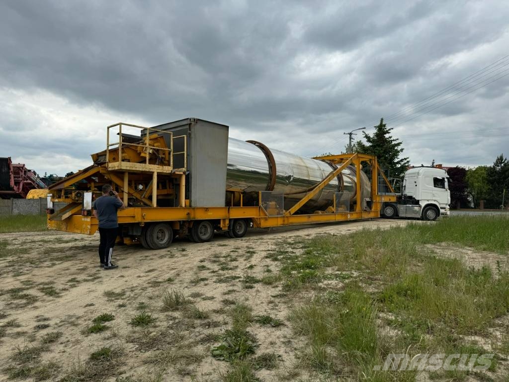Ermont Mobile Asphalt Beton concrete Batching plant Plantass dosificadoras de concreto