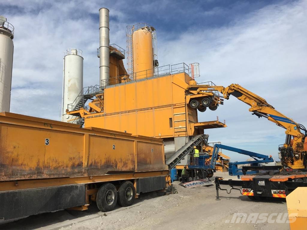 Ermont Mobile Asphalt Beton concrete Batching plant Plantass dosificadoras de concreto