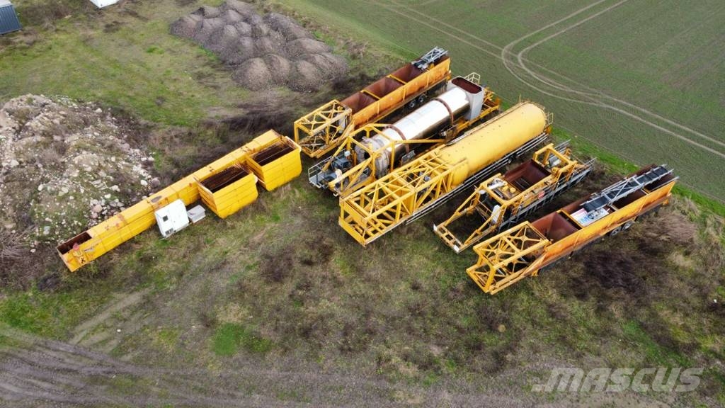 Ermont Mobile Asphalt Beton concrete Batching plant Plantass dosificadoras de concreto