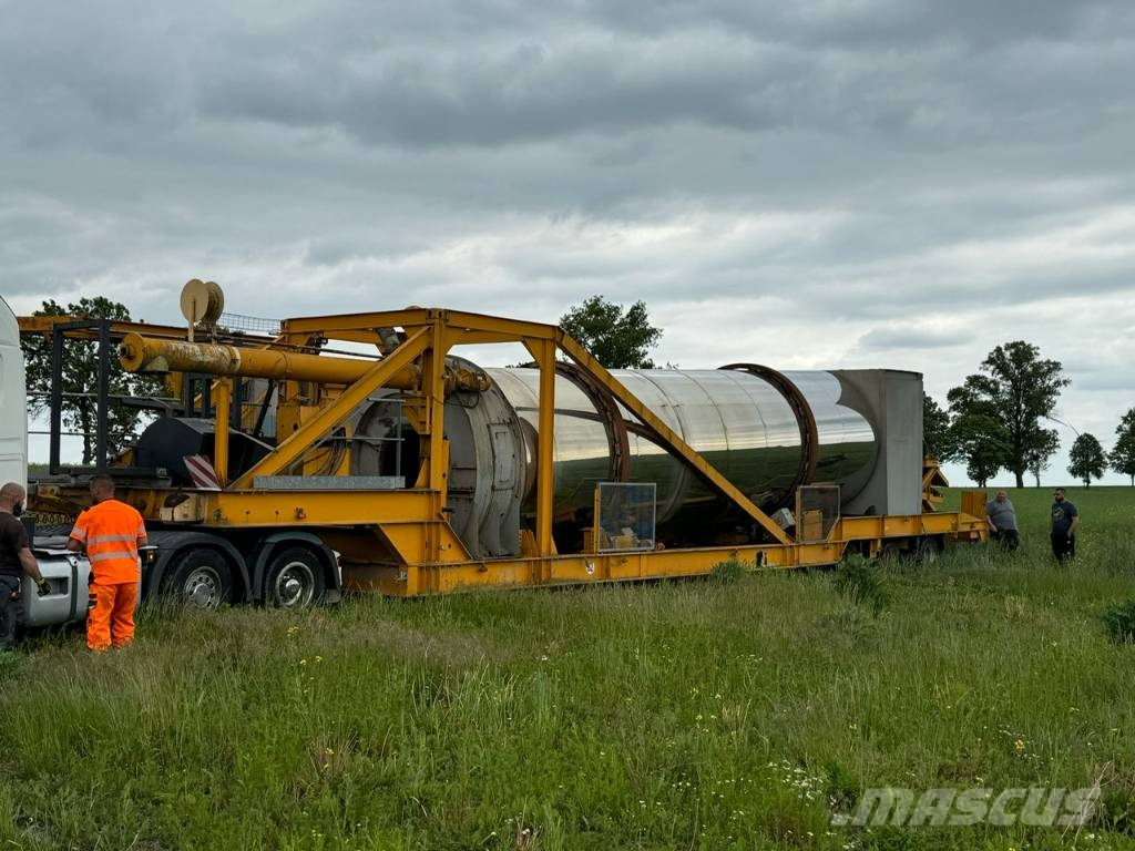 Ermont Mobile Asphalt Beton concrete Batching plant Plantass dosificadoras de concreto