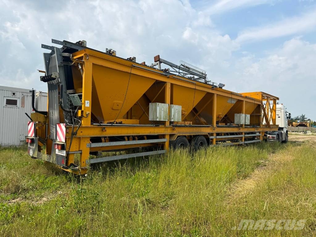 Ermont Mobile Asphalt Beton concrete Batching plant Plantass dosificadoras de concreto