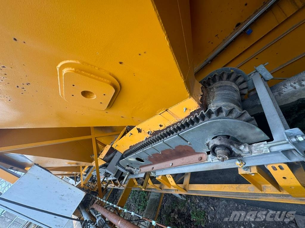 Ermont Mobile Asphalt Beton concrete Batching plant Plantass dosificadoras de concreto