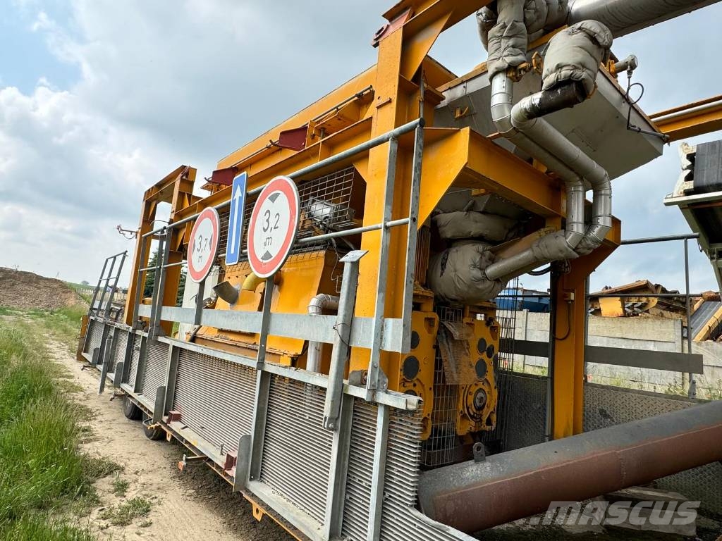 Ermont Mobile Asphalt Beton concrete Batching plant Plantass dosificadoras de concreto