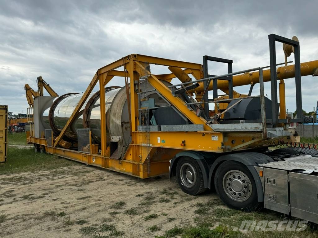 Ermont Mobile Asphalt Beton concrete Batching plant Plantass dosificadoras de concreto
