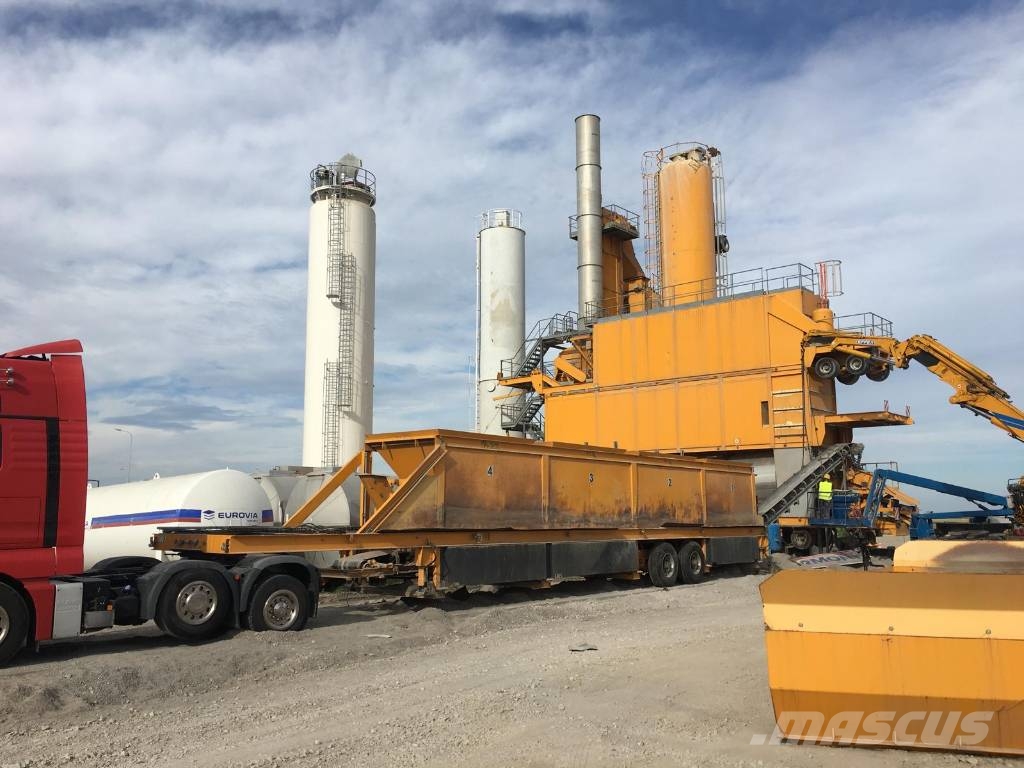 Ermont Mobile Asphalt Beton concrete Batching plant Plantass dosificadoras de concreto