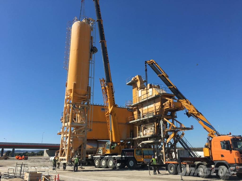 Ermont Mobile Asphalt Beton concrete Batching plant Plantass dosificadoras de concreto
