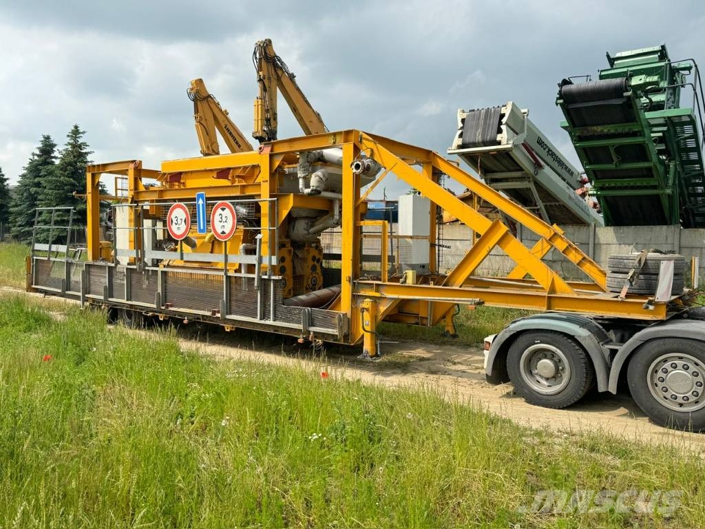 Ermont Mobile Asphalt Beton concrete Batching plant Plantass dosificadoras de concreto